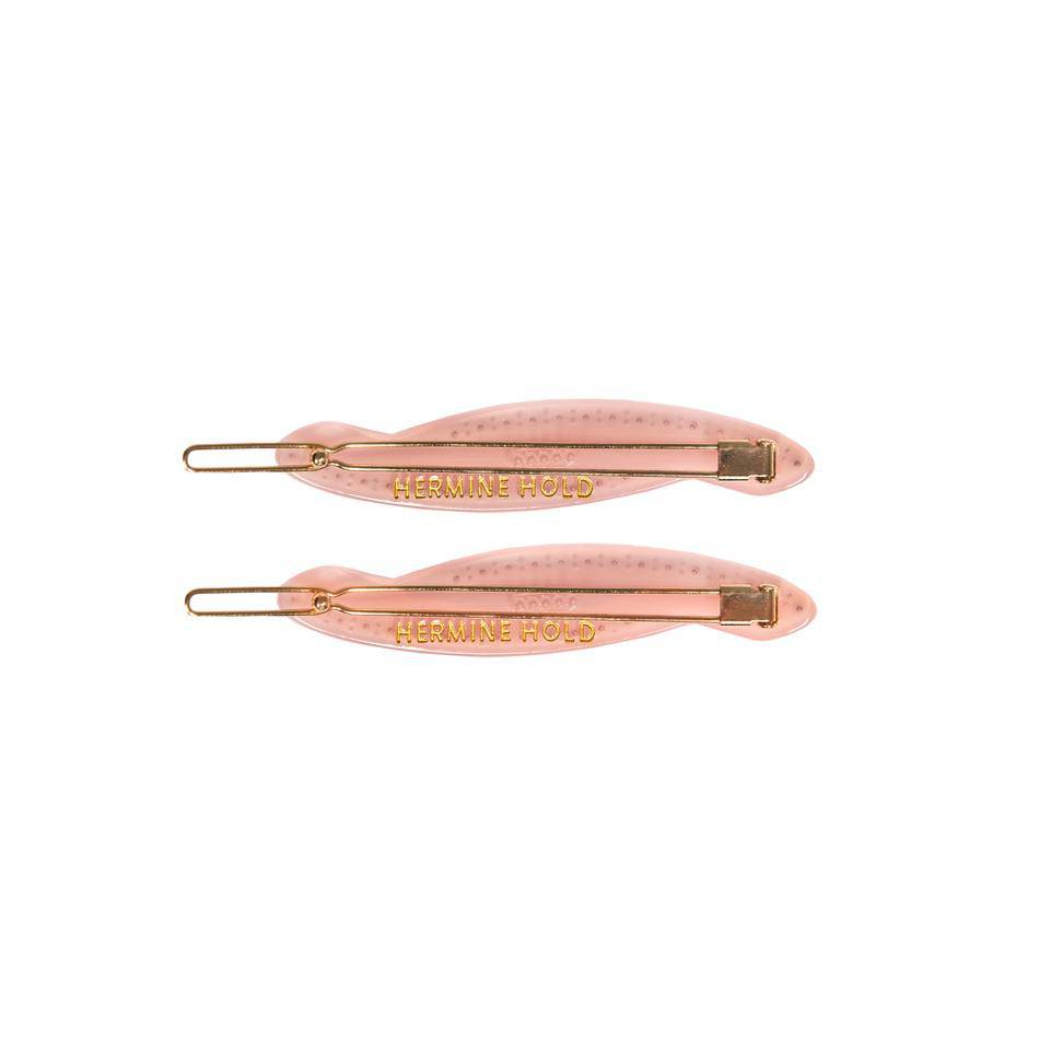 Sparkly Hair Slide - Pink - Hermine Hold